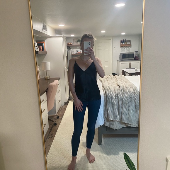 Vince V-Neck Bias Camisole - Picture 5 of 9